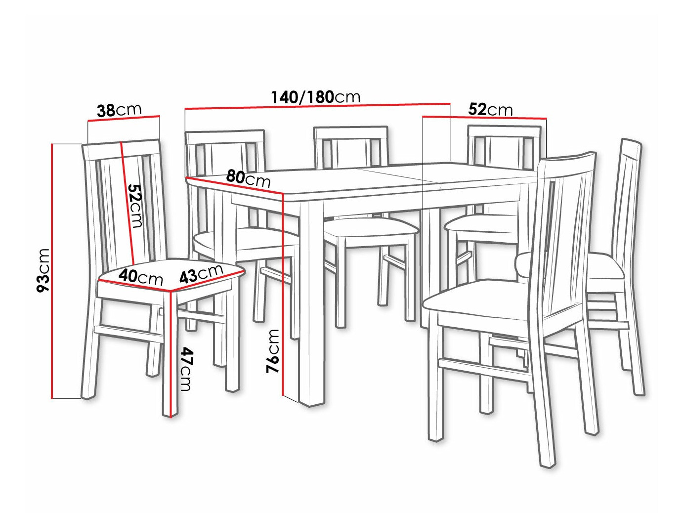 Söögitoakomplekt Victorville 311 (Pähkel)