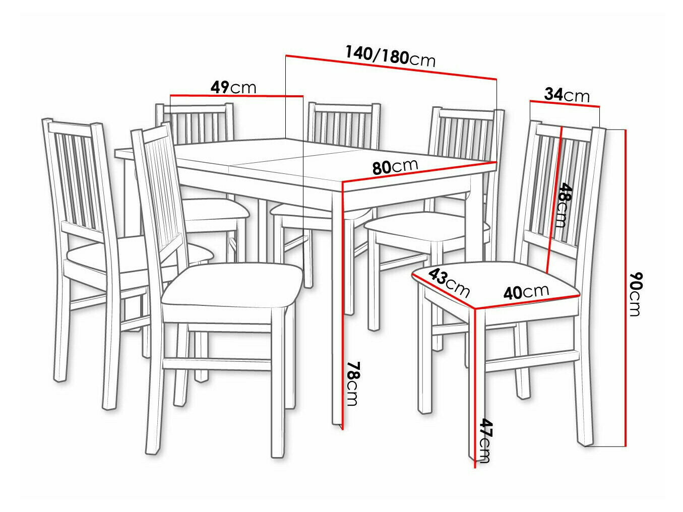 Söögitoakomplekt Victorville 320 (Sonoma tamm)