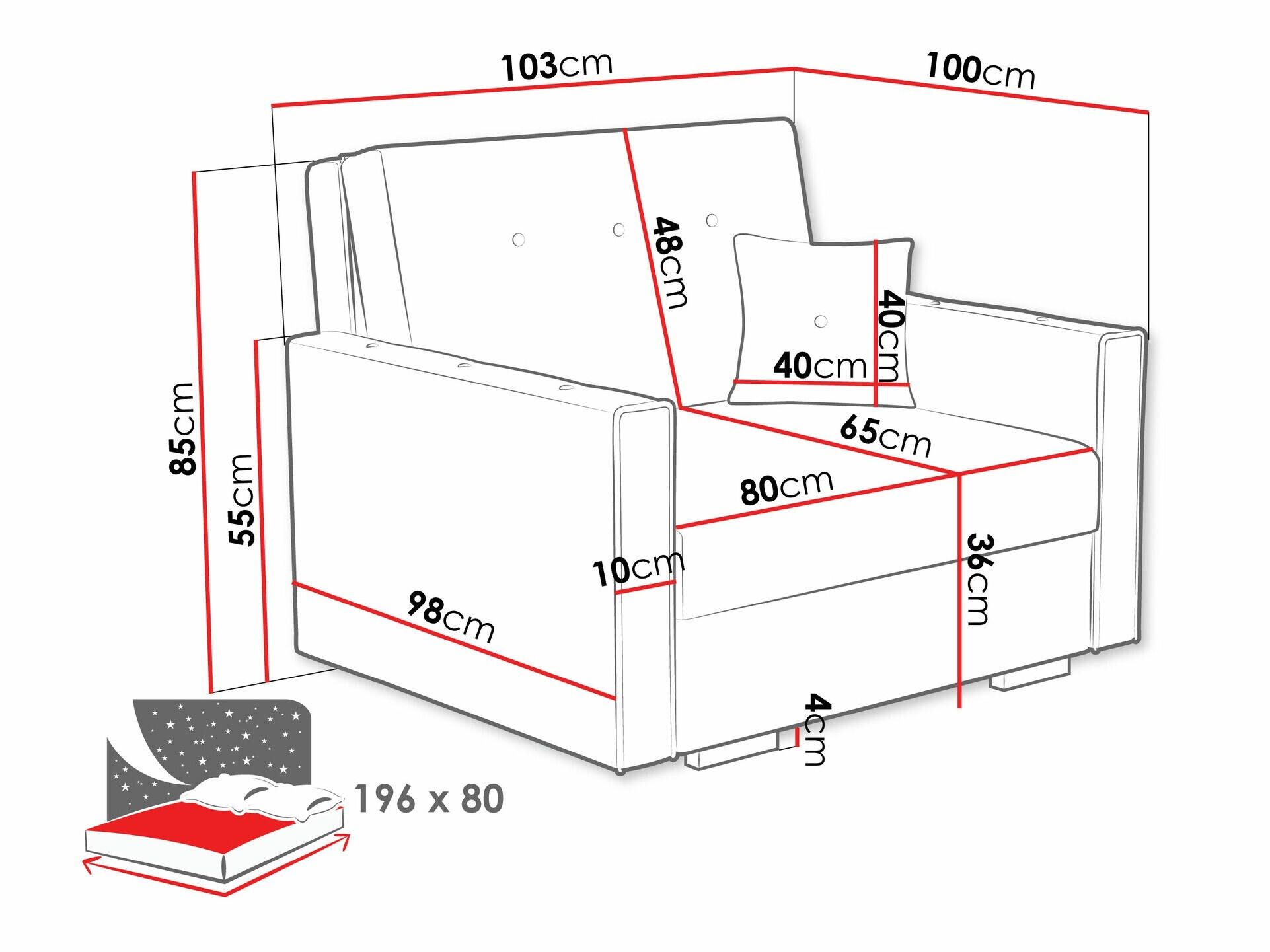 Tugitool Columbus 236 (Coral 80)