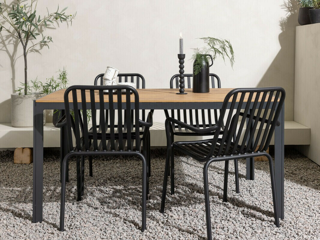 Laua ja toolide komplekt Dallas 3620