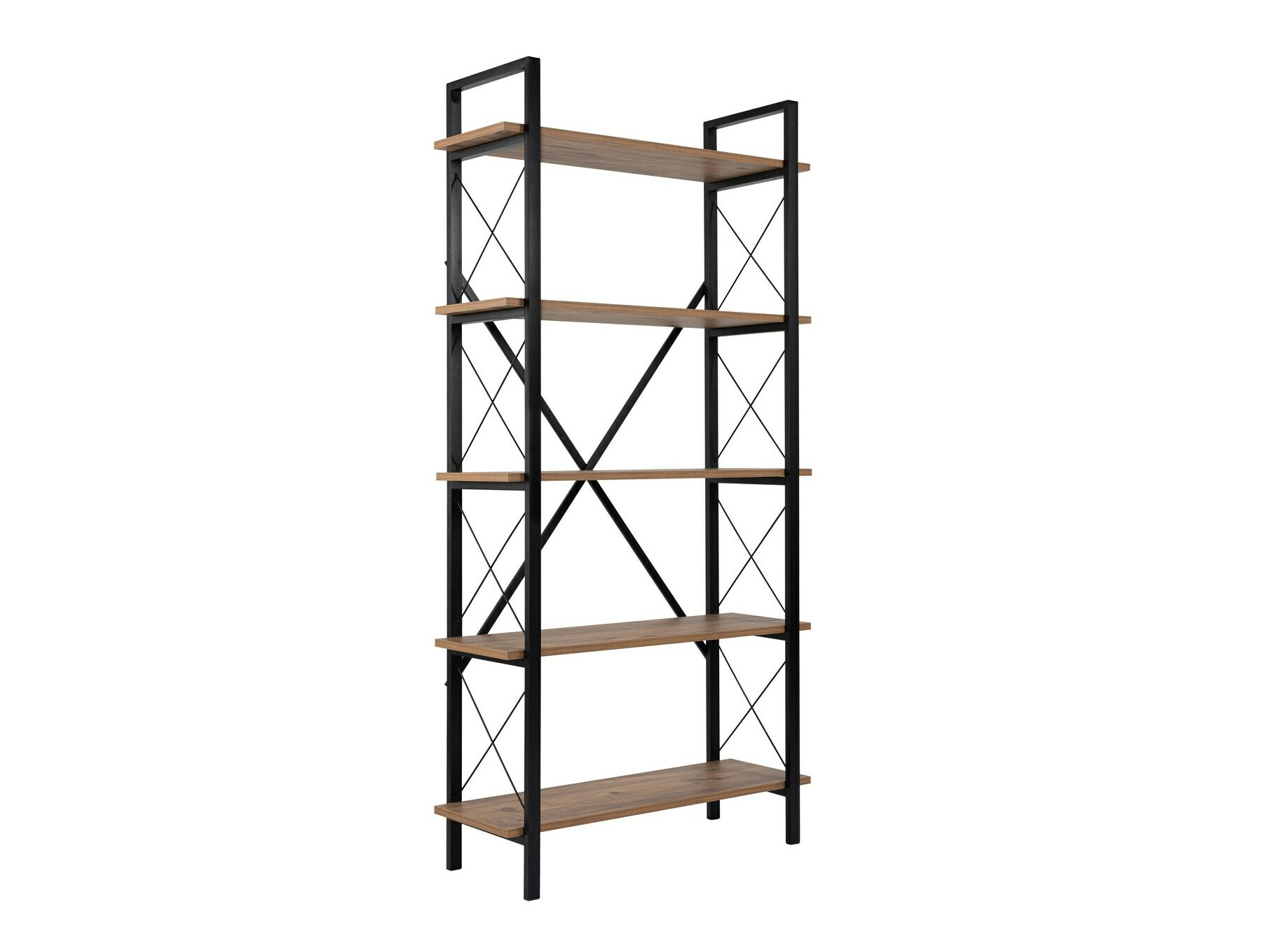 Riiul Novato 115 (Mänd + Must)