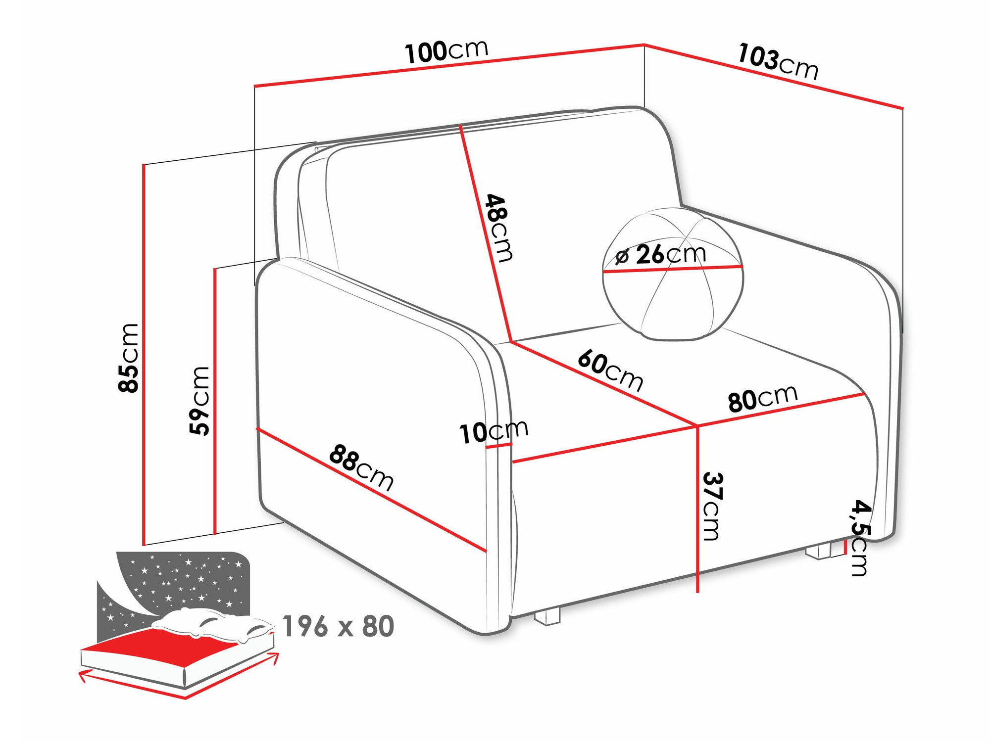 Tugitool Columbus 240 (Coral 65)