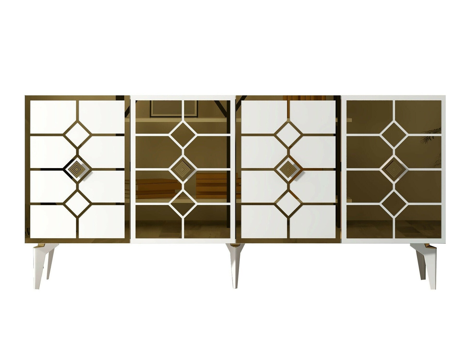 Kapp Kailua 2403 (Valge + Kuldne)