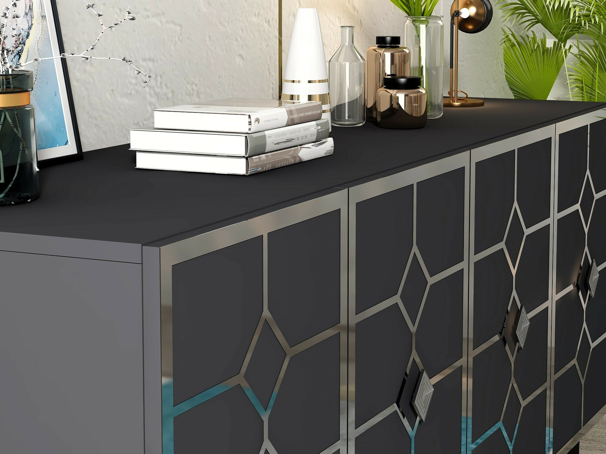 Kapp Kailua 2404 (Antratsiit + Hõbedane)