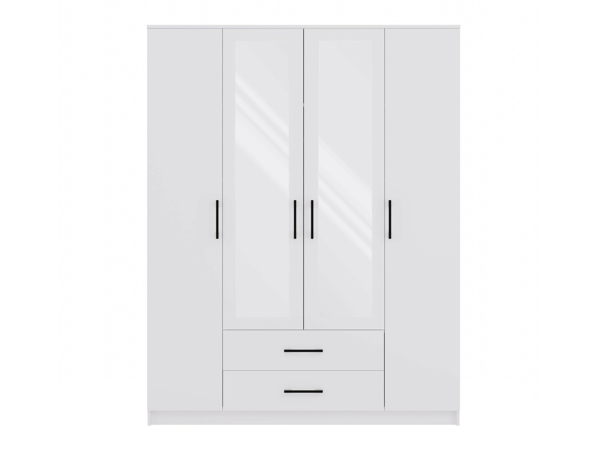 Riidekapp Mandeville 117 (Valge)