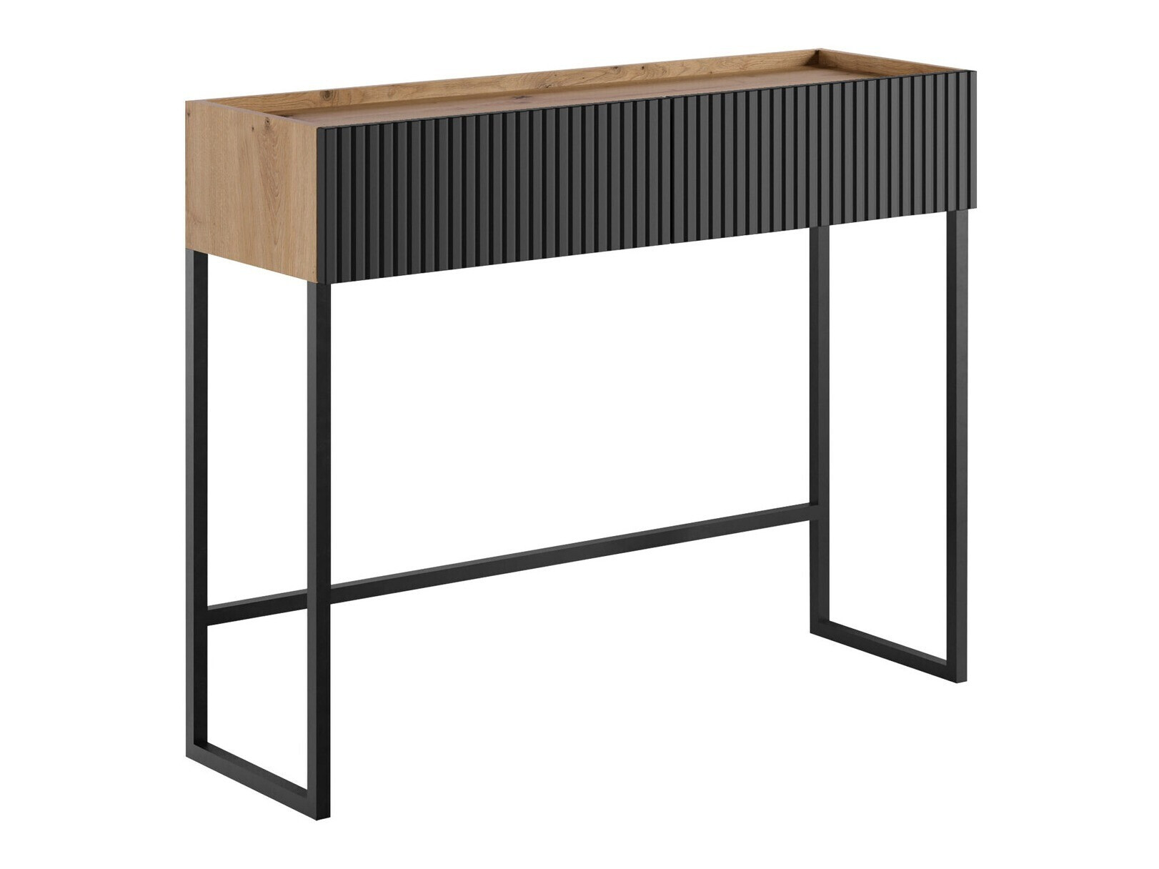 Konsoollaud Lunole 103 (Artisan tamm + Must)