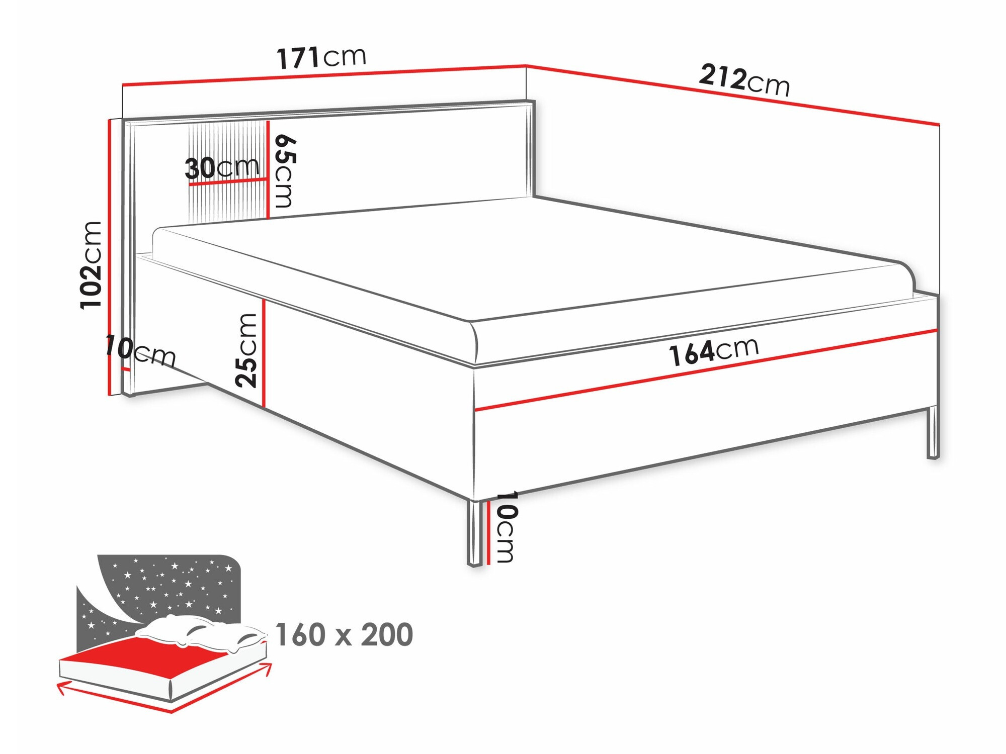 Voodi Lunole 105 (Kašmiir)