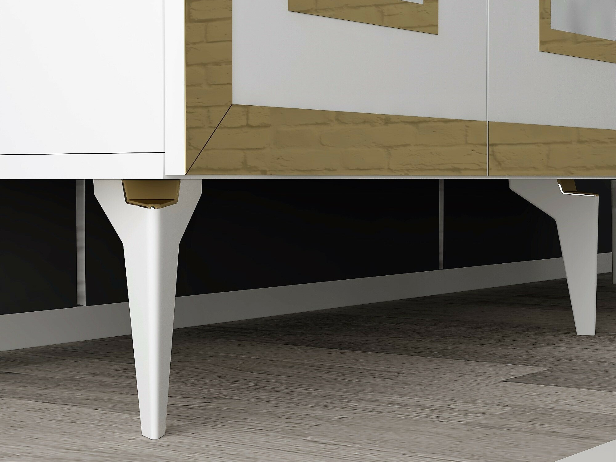 Kapp Kailua 2408 (Valge + Kuldne)