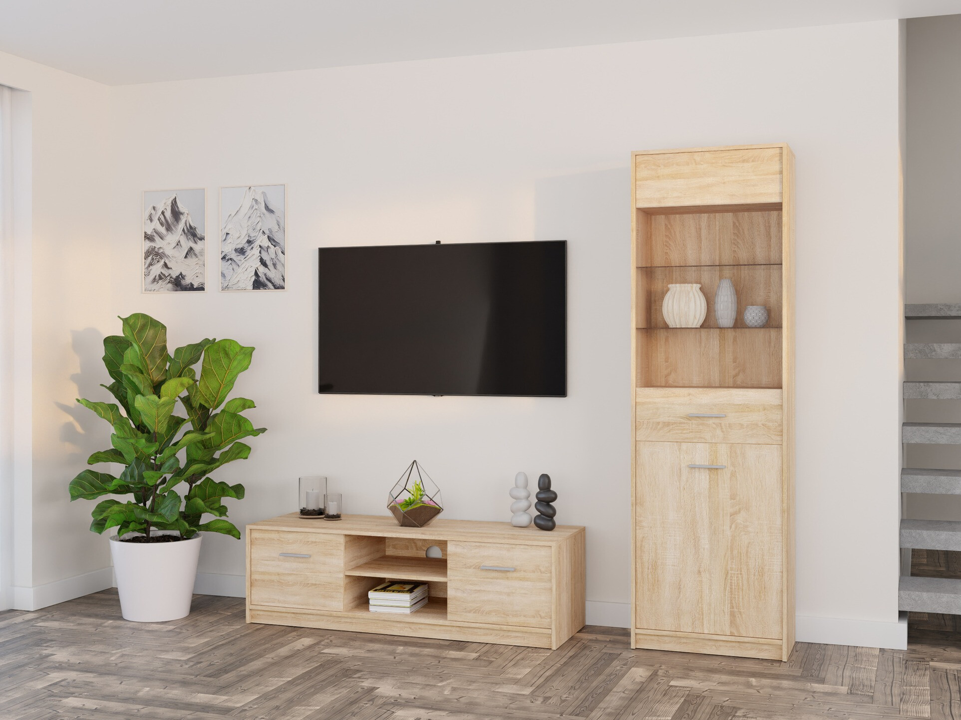 Elutoa komplekt Novsore 161 (Sonoma tamm)