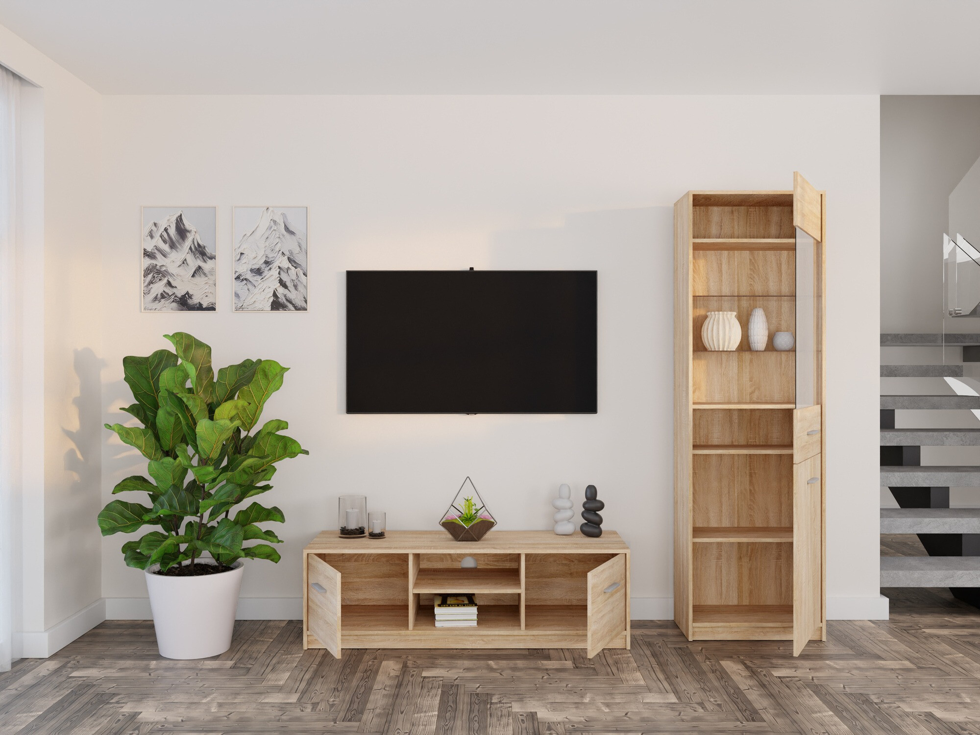 Elutoa komplekt Novsore 161 (Sonoma tamm)