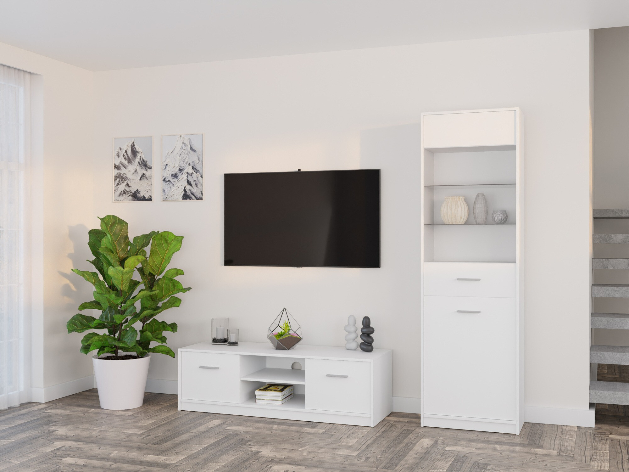 Elutoa komplekt Novsore 161 (Valge)