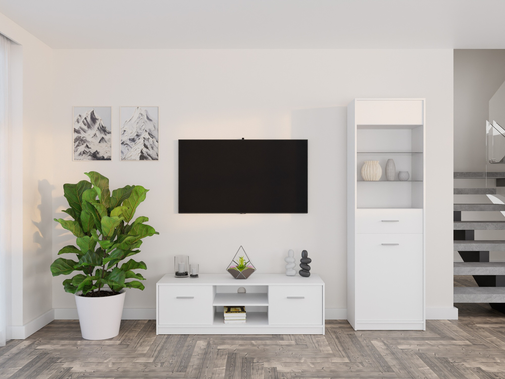 Elutoa komplekt Novsore 161 (Valge)