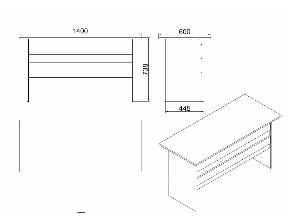 Kirjutuslaud Kailua 2425