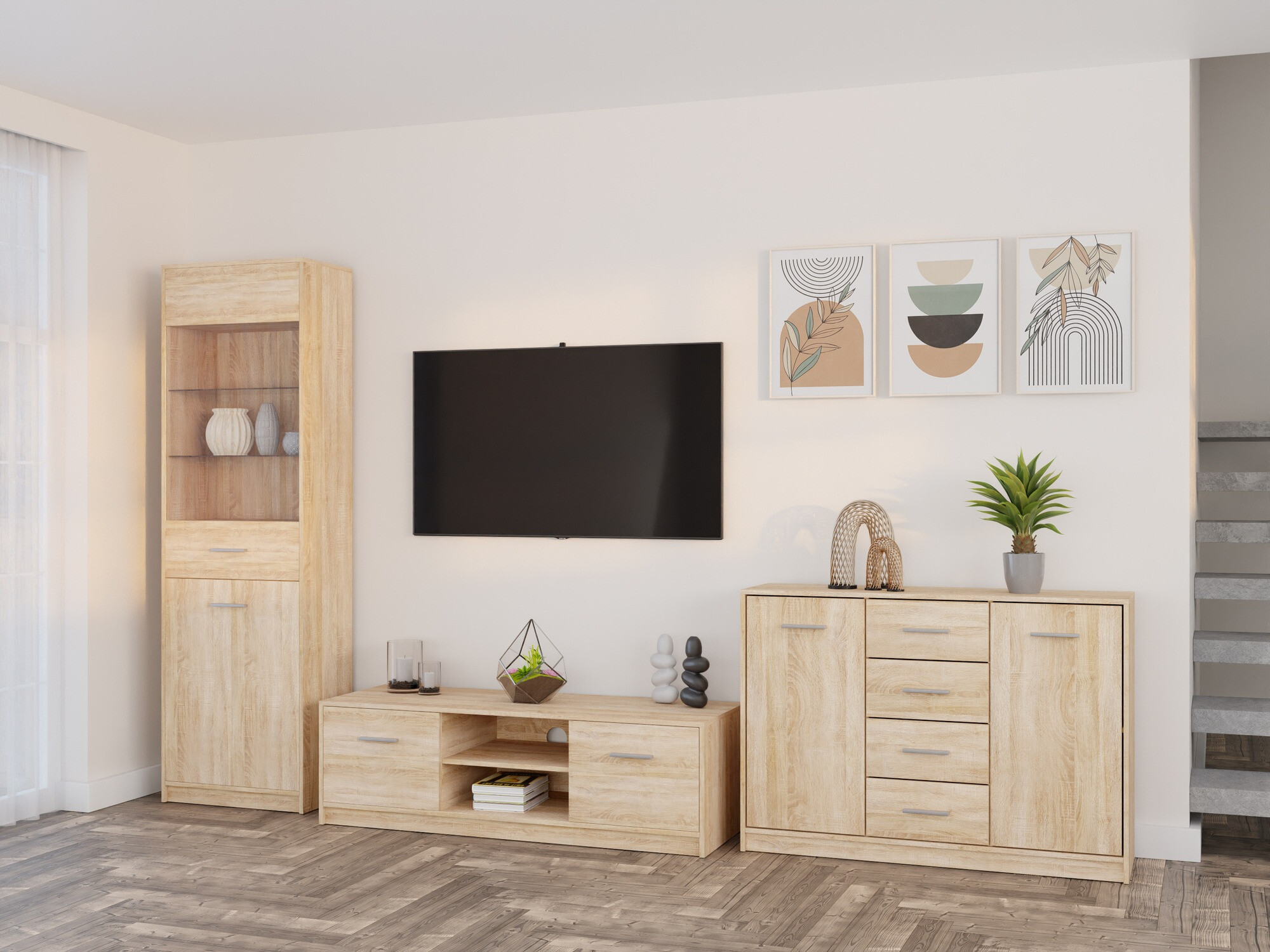 Elutoa komplekt Novsore 162 (Sonoma tamm)