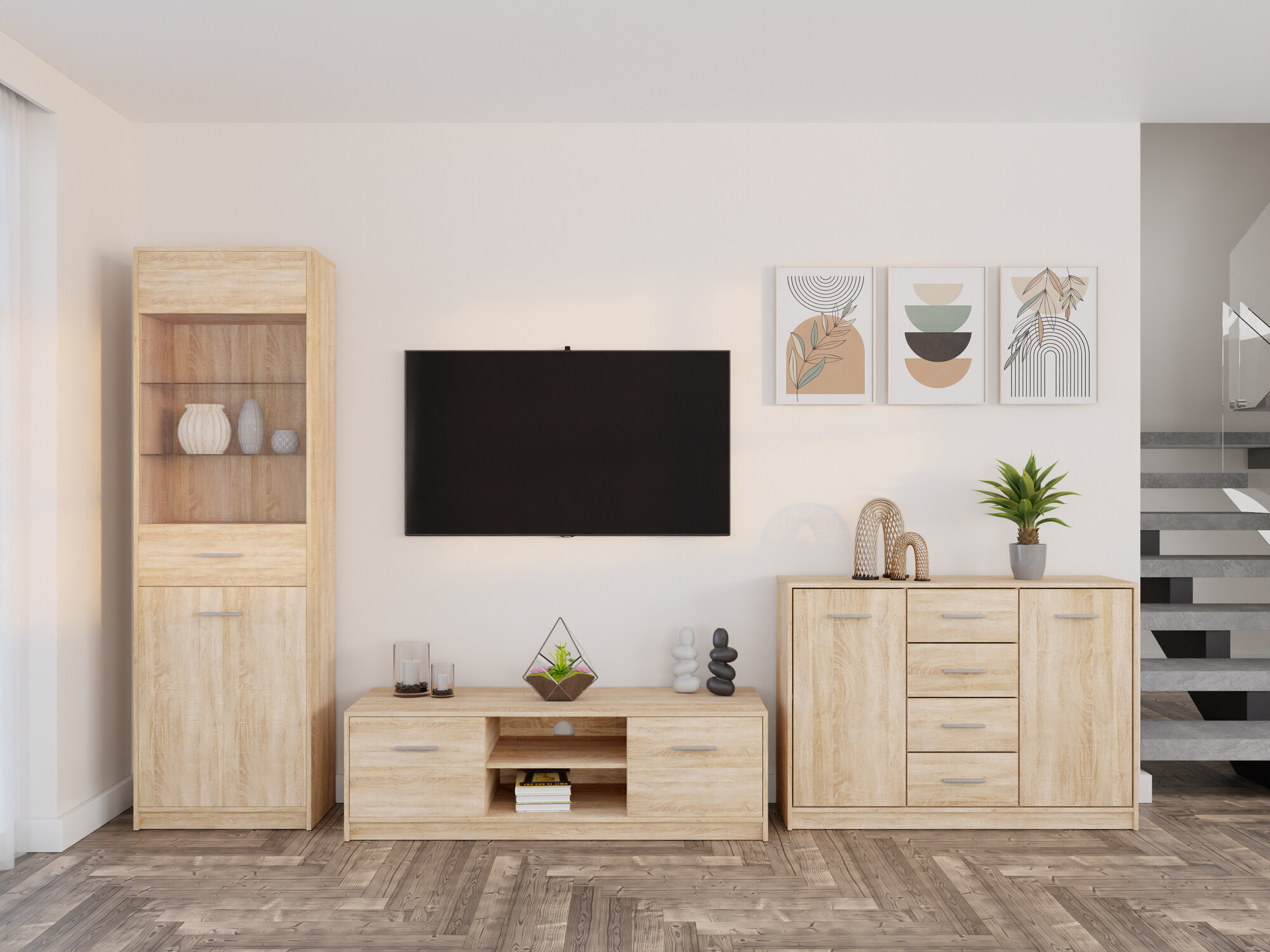 Elutoa komplekt Novsore 162 (Sonoma tamm)