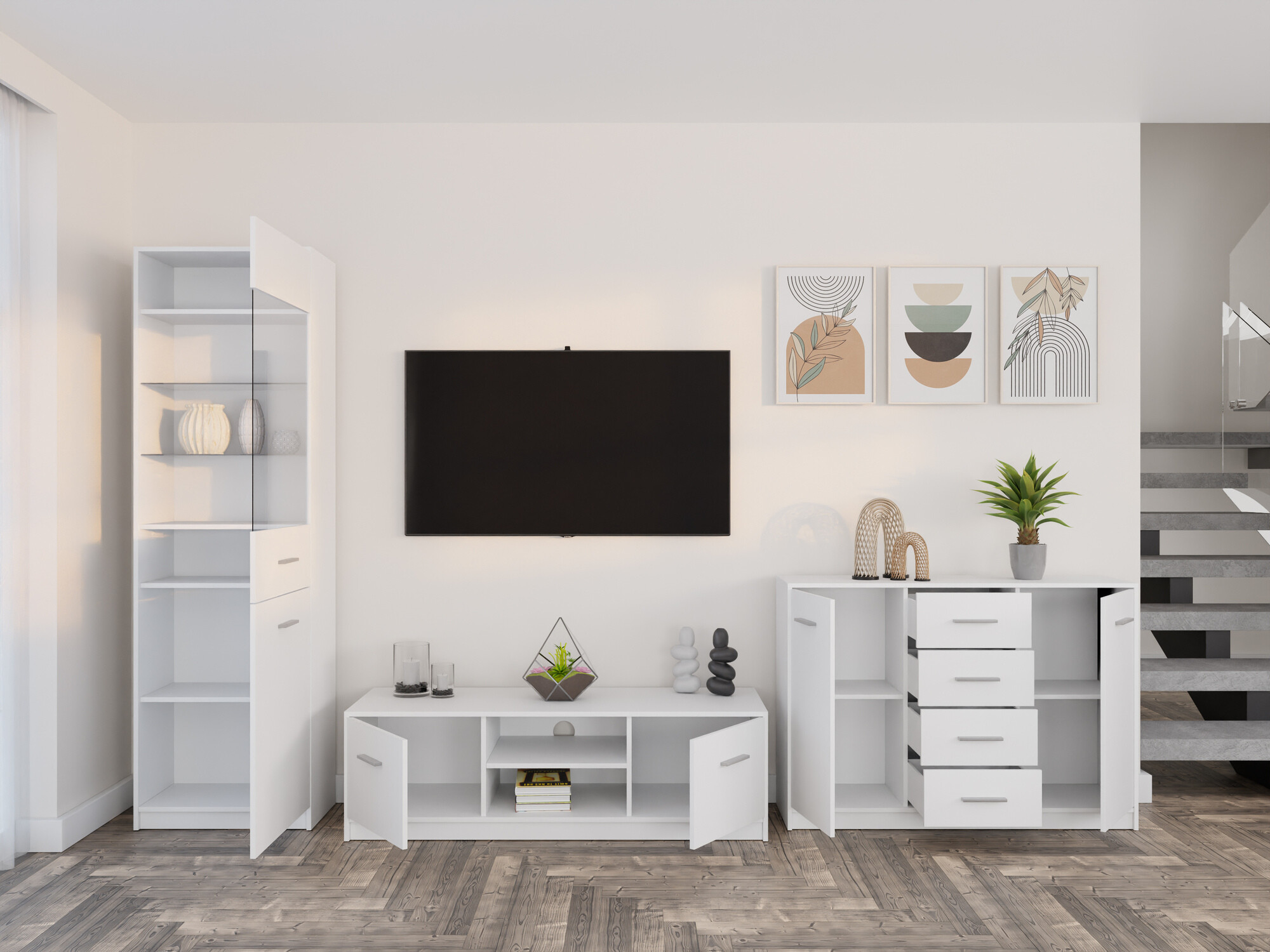 Elutoa komplekt Novsore 162 (Valge)