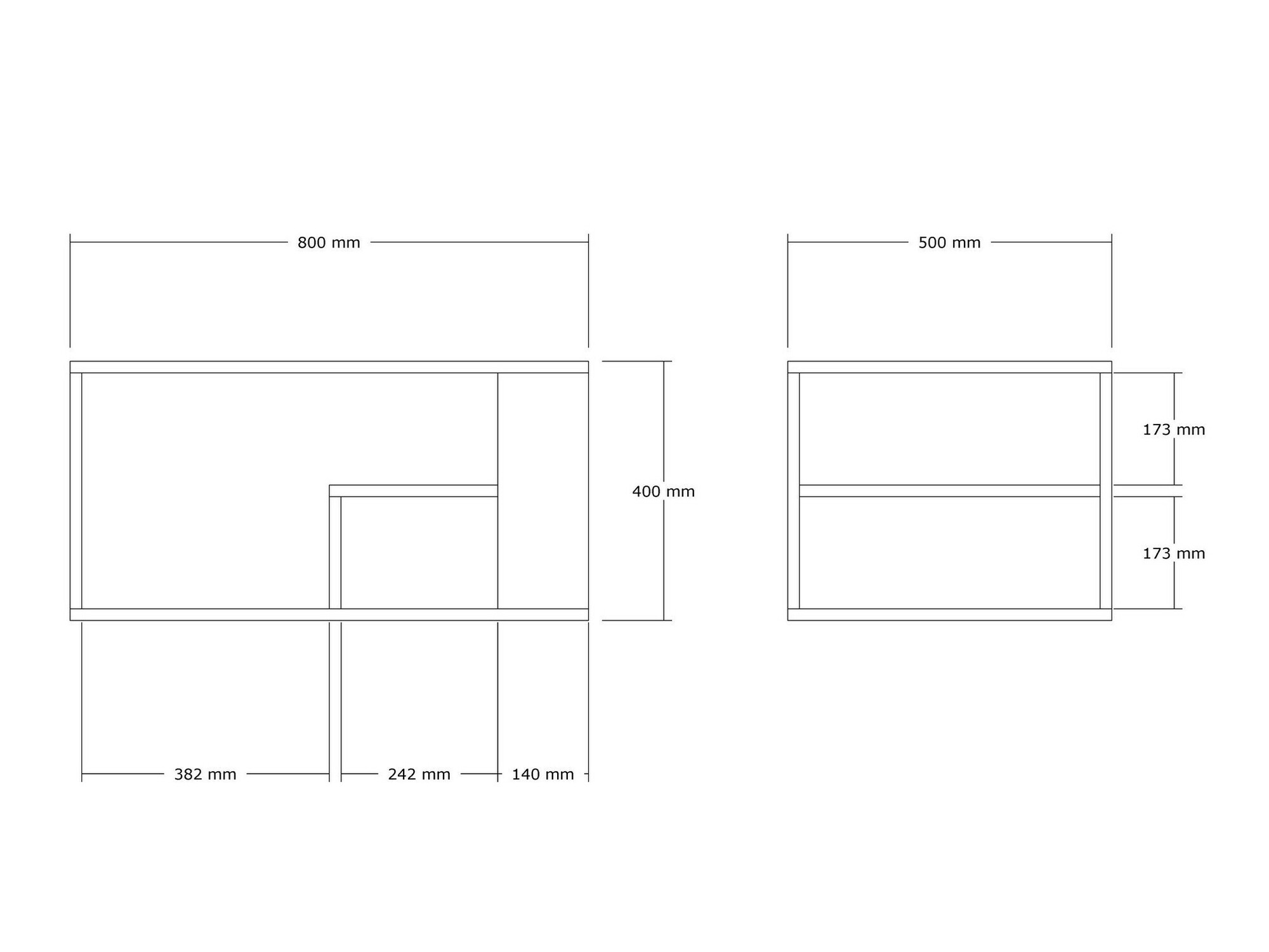 Diivanilaud Kailua 2435 (Hele travertiin)