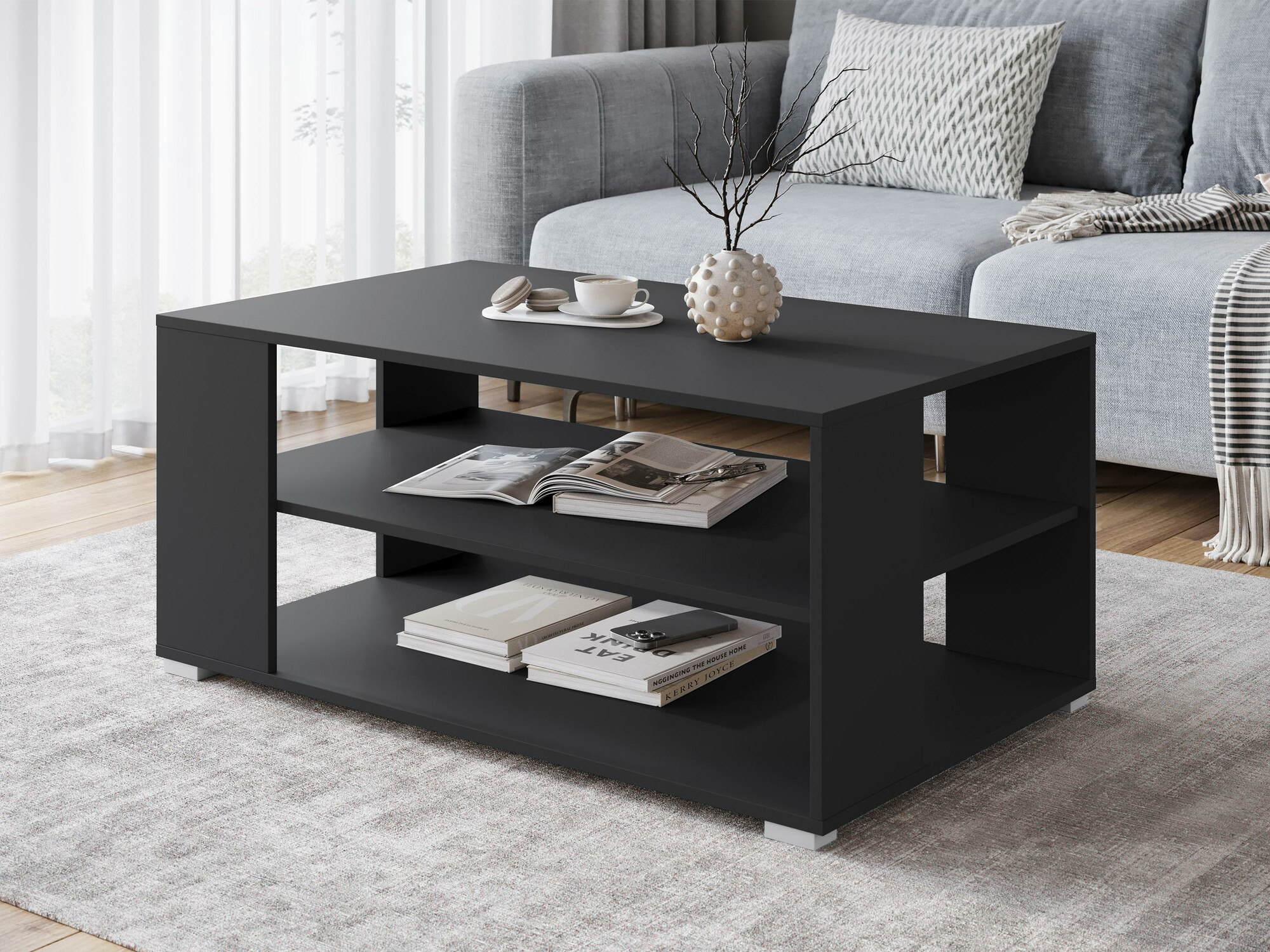 Diivanilaud Sarasota 187 (Grafiit)