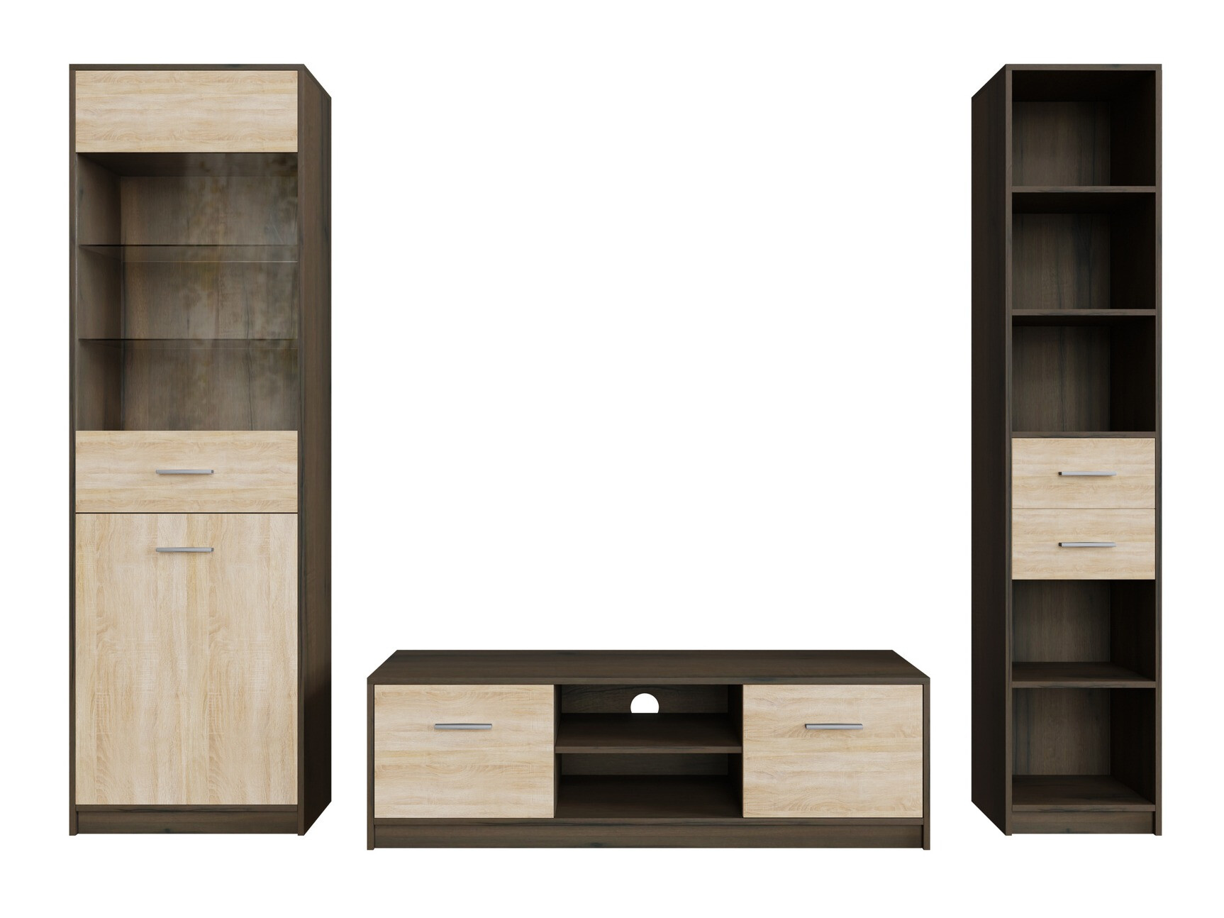 Elutoa komplekt Novsore 163 (Tume tamm + Sonoma tamm)