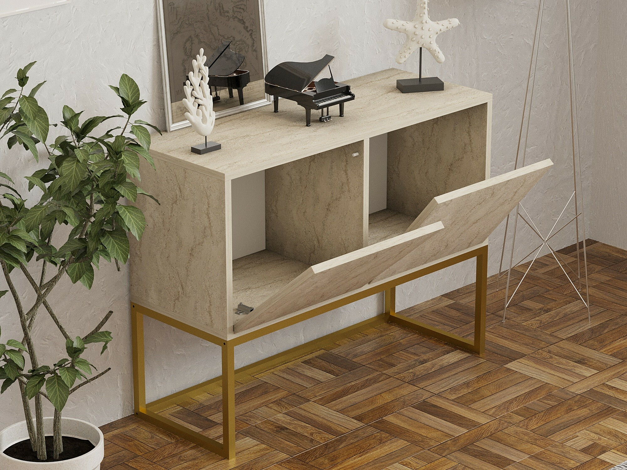 Kapp Kailua 2440 (Hele travertiin)