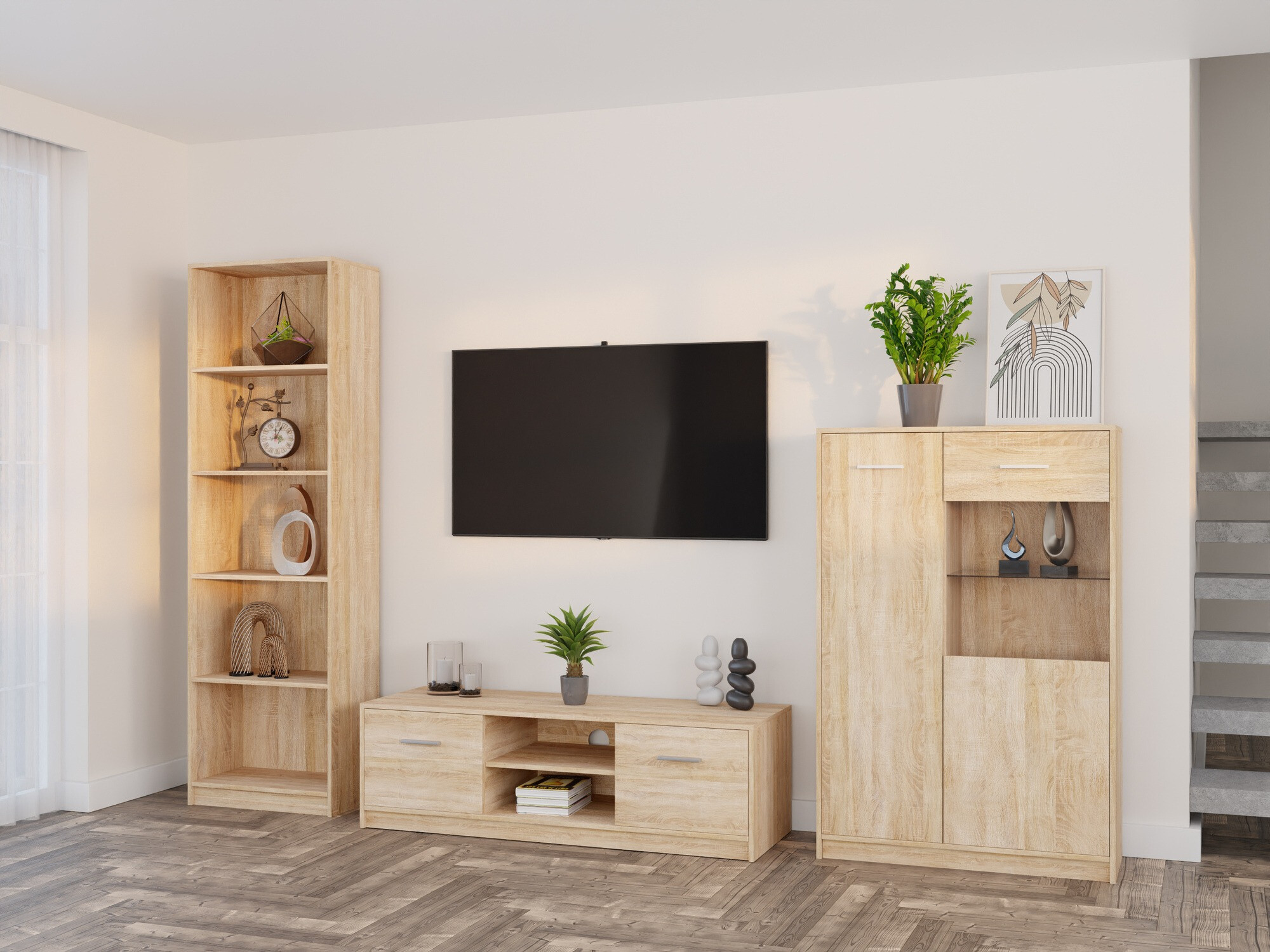 Elutoa komplekt Novsore 164 (Sonoma tamm)