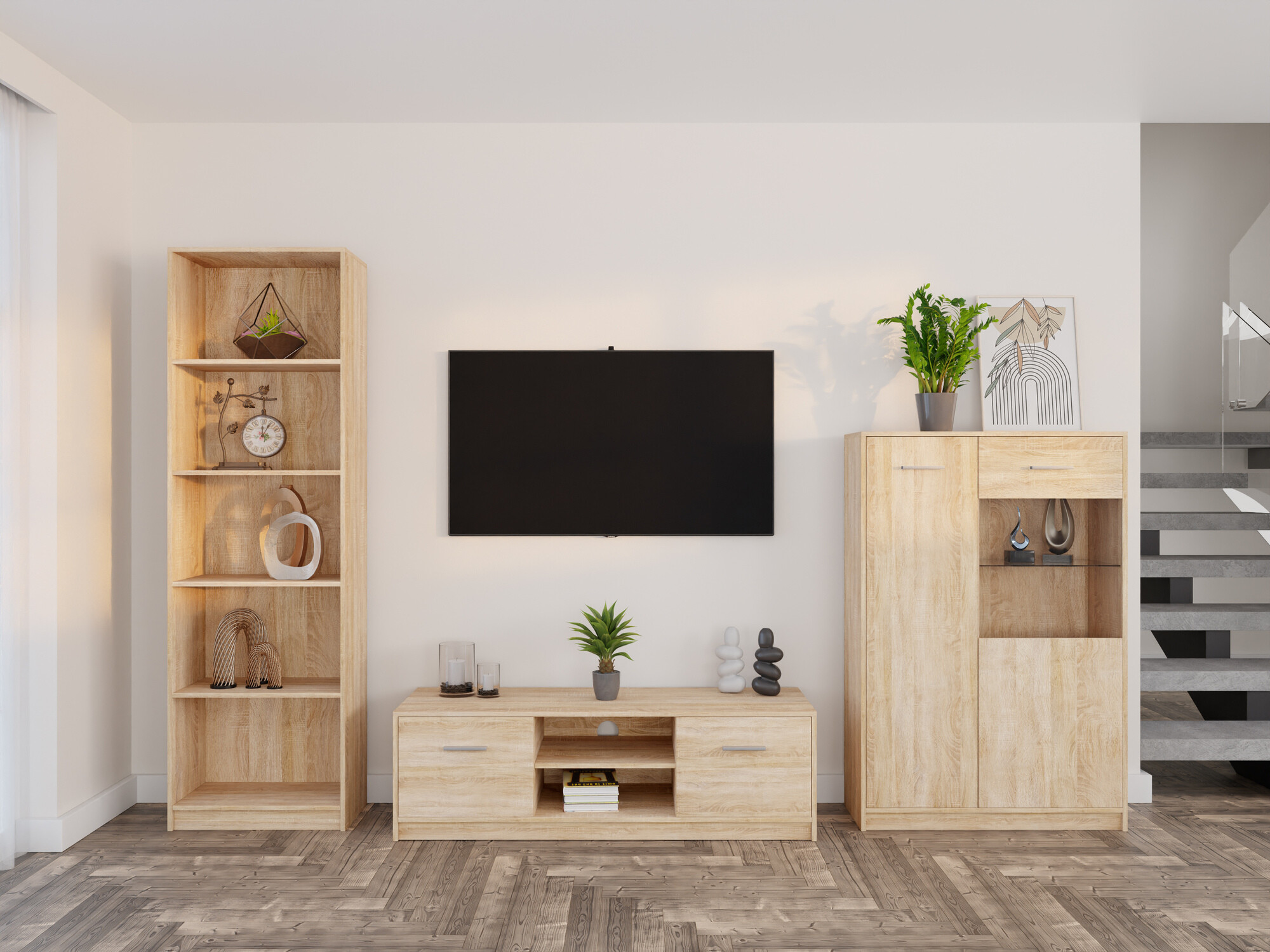 Elutoa komplekt Novsore 164 (Sonoma tamm)