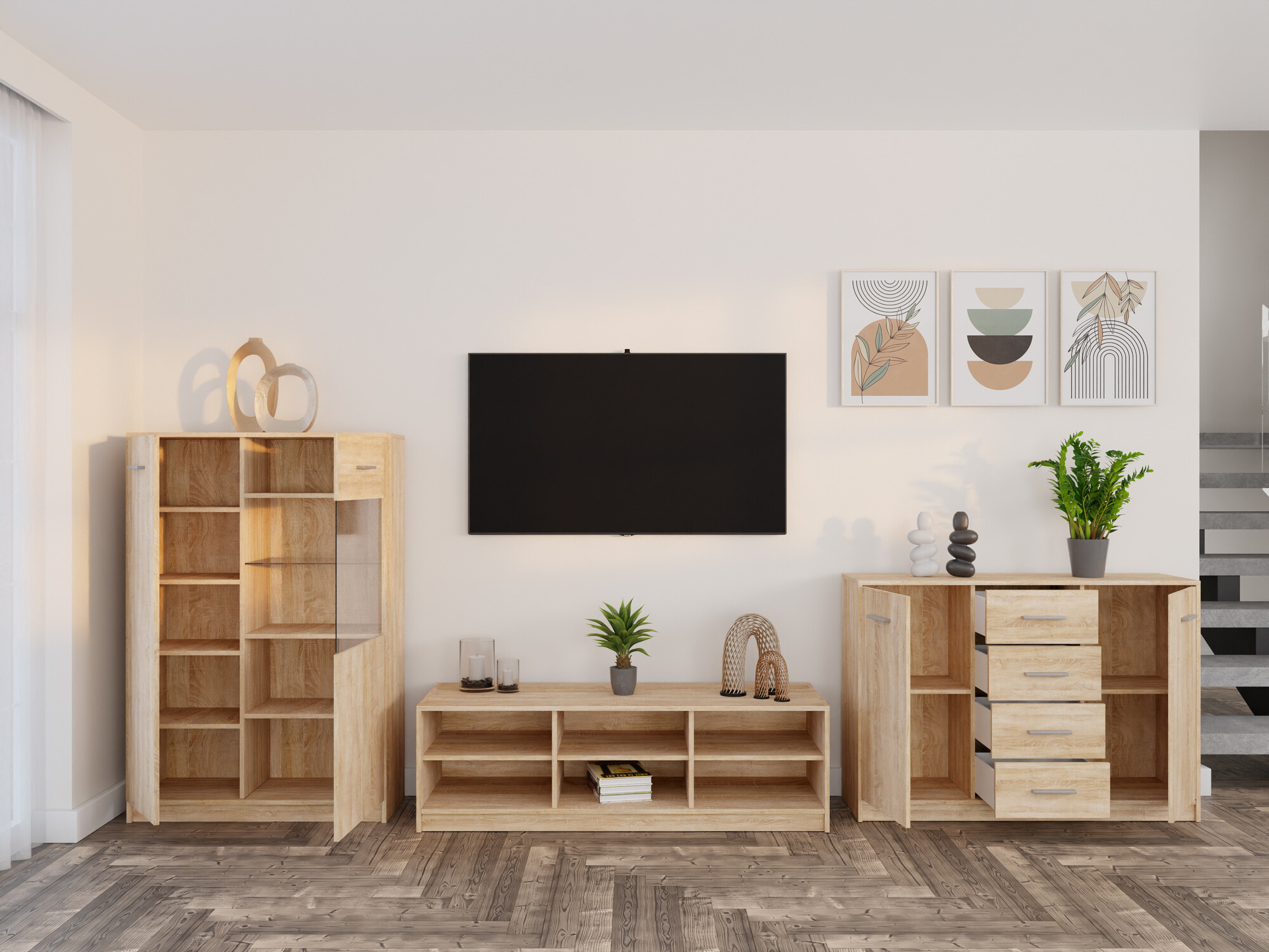 Elutoa komplekt Novsore 165 (Sonoma tamm)