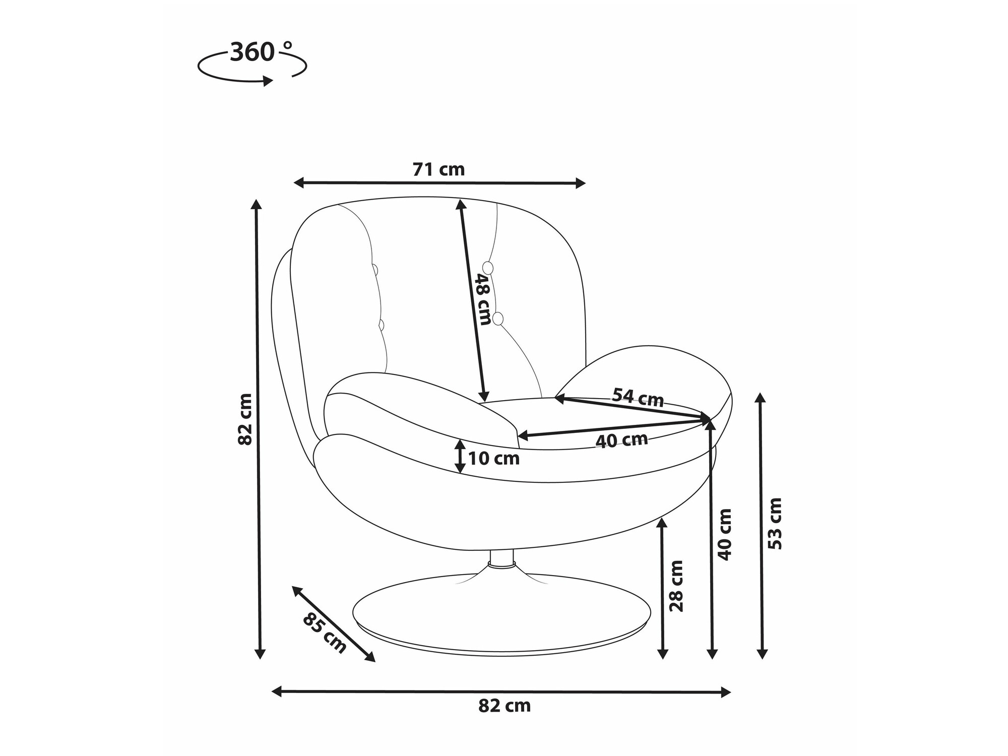 Tugitool Berwyn 2556 (Tumesinine)