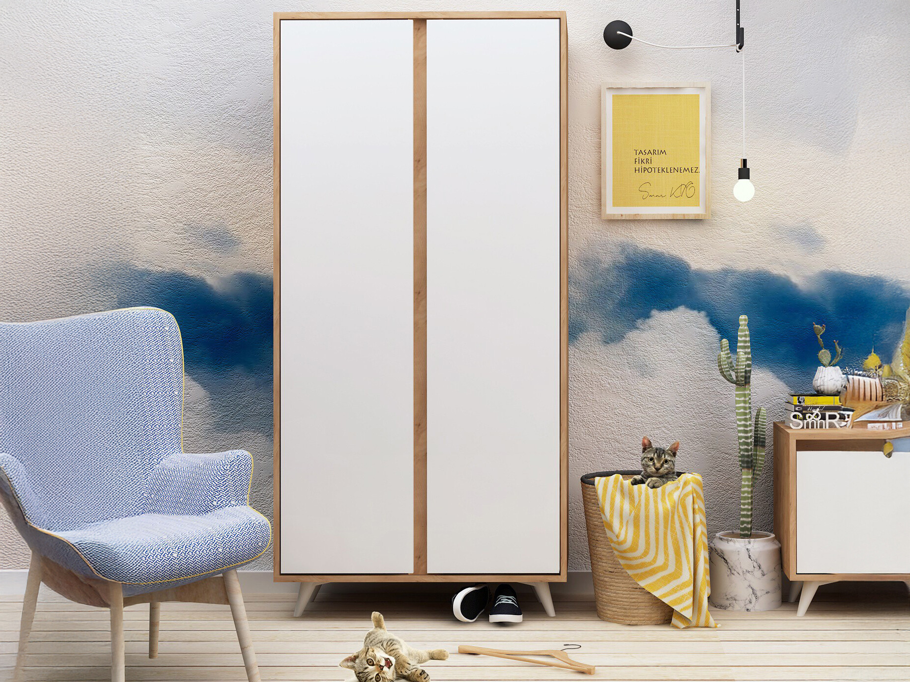 Riidekapp Kailua 2450