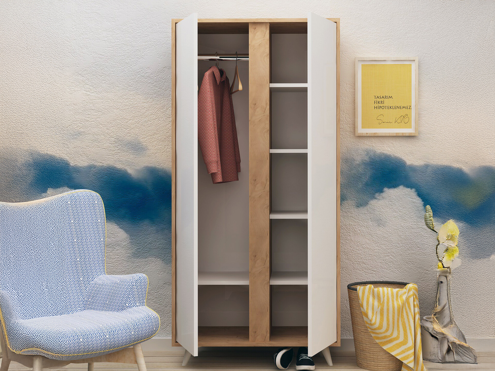 Riidekapp Kailua 2450