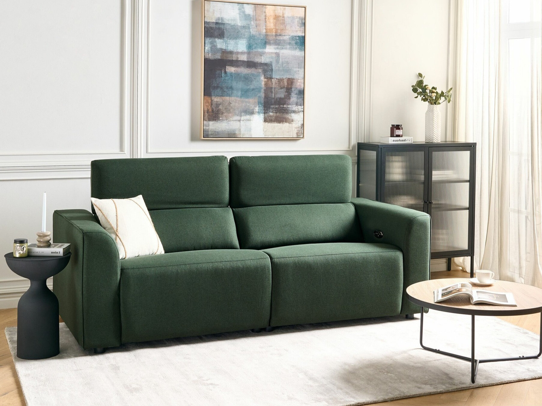 Diivan recliner Berwyn 2558 (Roheline)