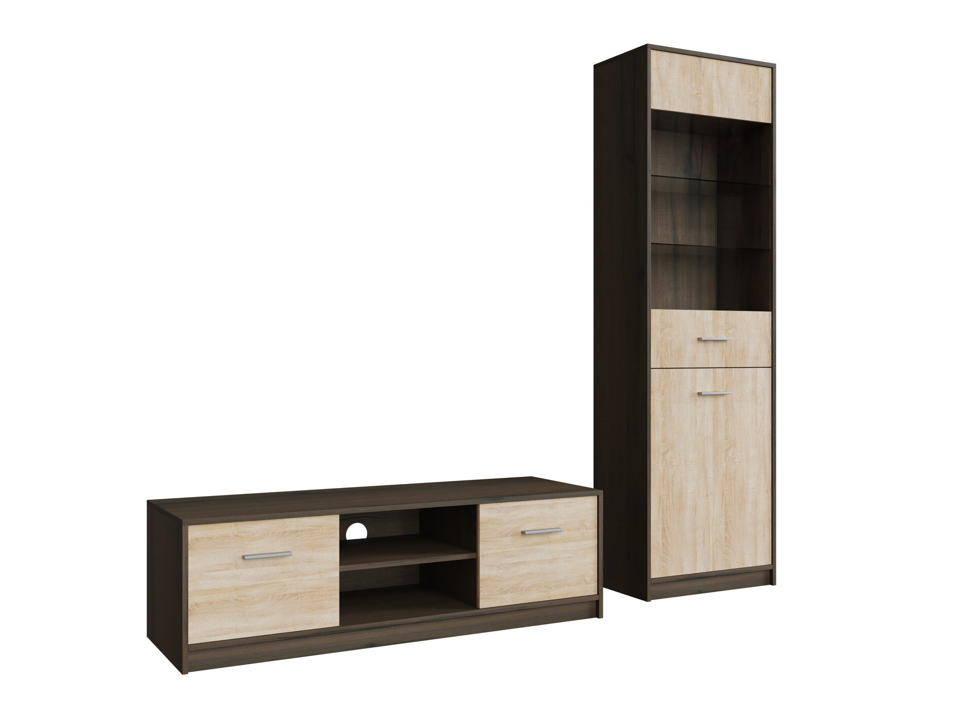 Elutoa komplekt Novsore 161 (Tume tamm + Sonoma tamm)