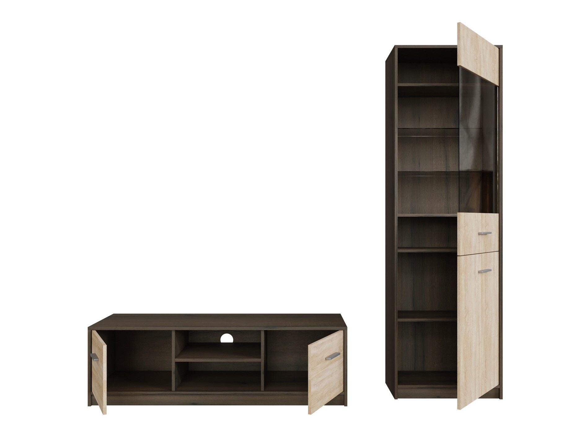 Elutoa komplekt Novsore 161 (Tume tamm + Sonoma tamm)