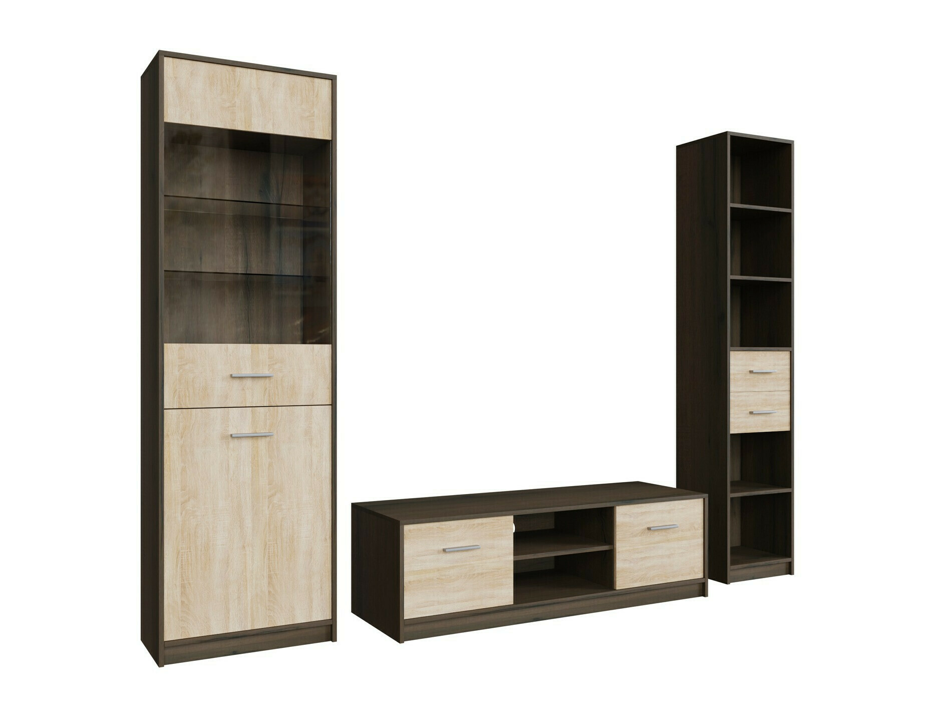 Elutoa komplekt Novsore 163 (Tume tamm + Sonoma tamm)