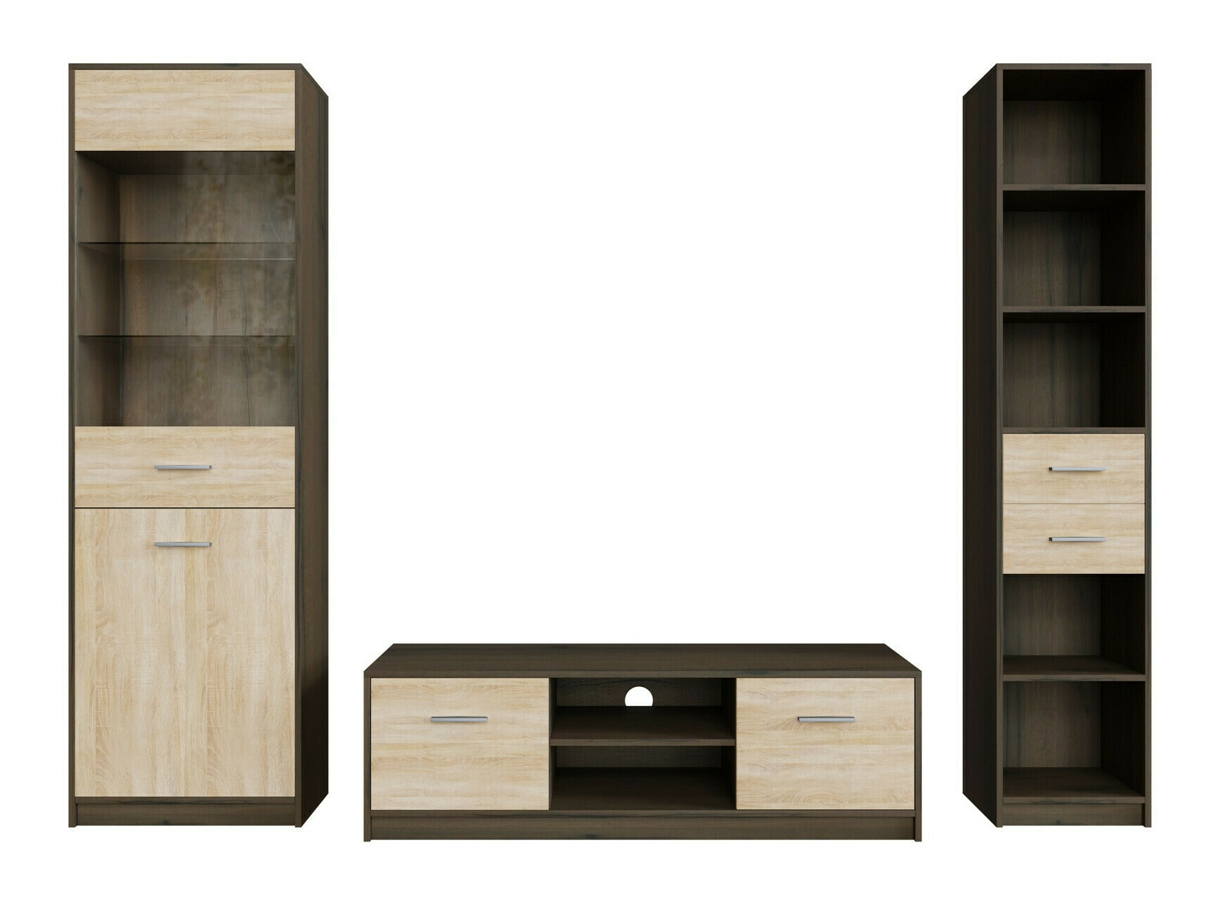 Elutoa komplekt Novsore 163 (Tume tamm + Sonoma tamm)