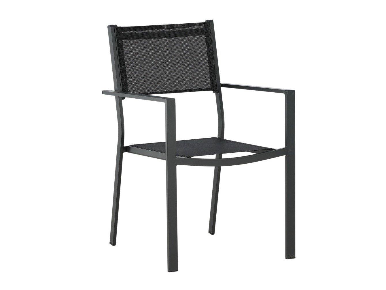 Laua ja toolide komplekt Dallas 4806 (Must)