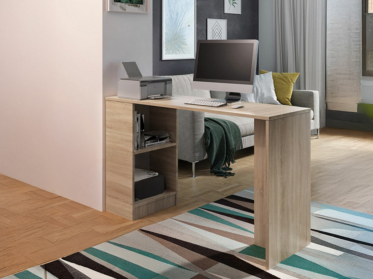 Kirjutuslaud Dover 113 (Sonoma tamm)