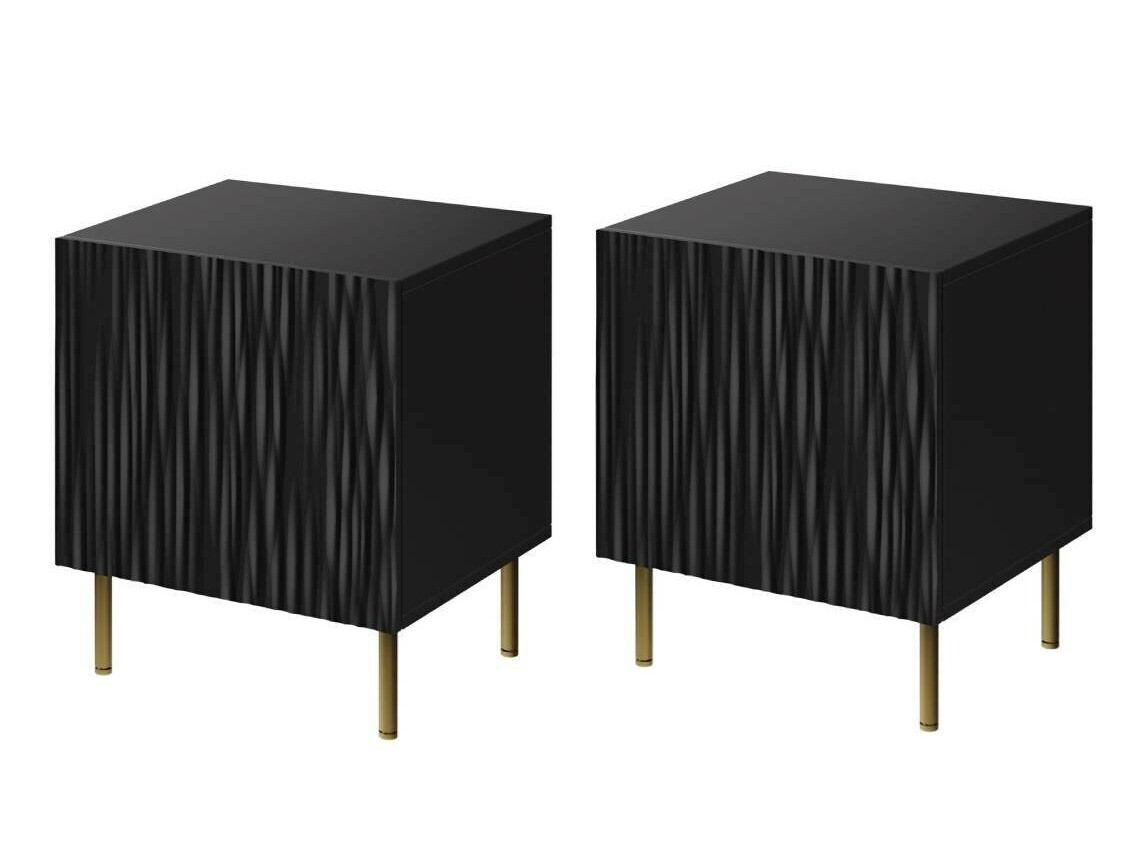 Öökappide komplekt Lorelbo 102 (Must + Kuldne)