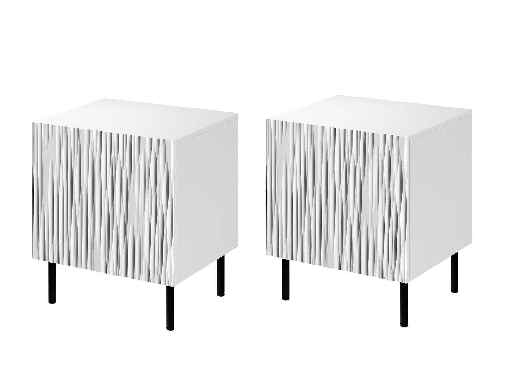 Öökappide komplekt Lorelbo 102 (Valge + Must)