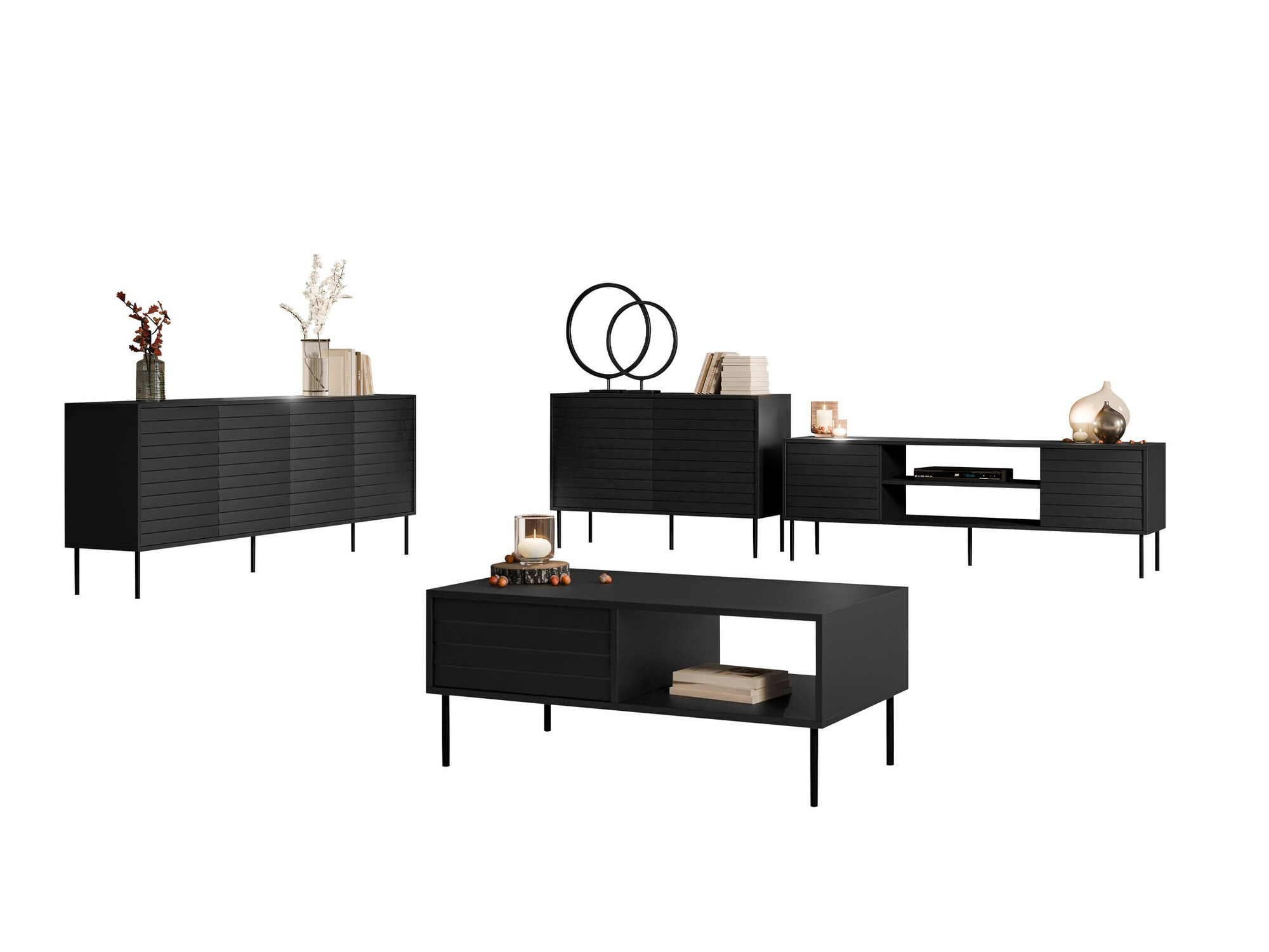 Elutoa komplekt Flosoru 110 (Must)