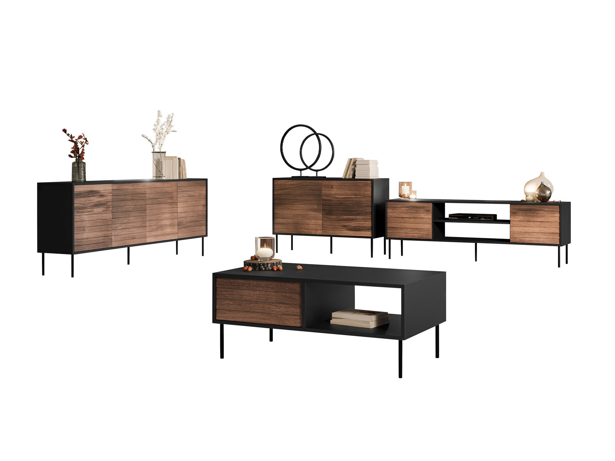 Elutoa komplekt Flosoru 110 (Pähkel + Must)