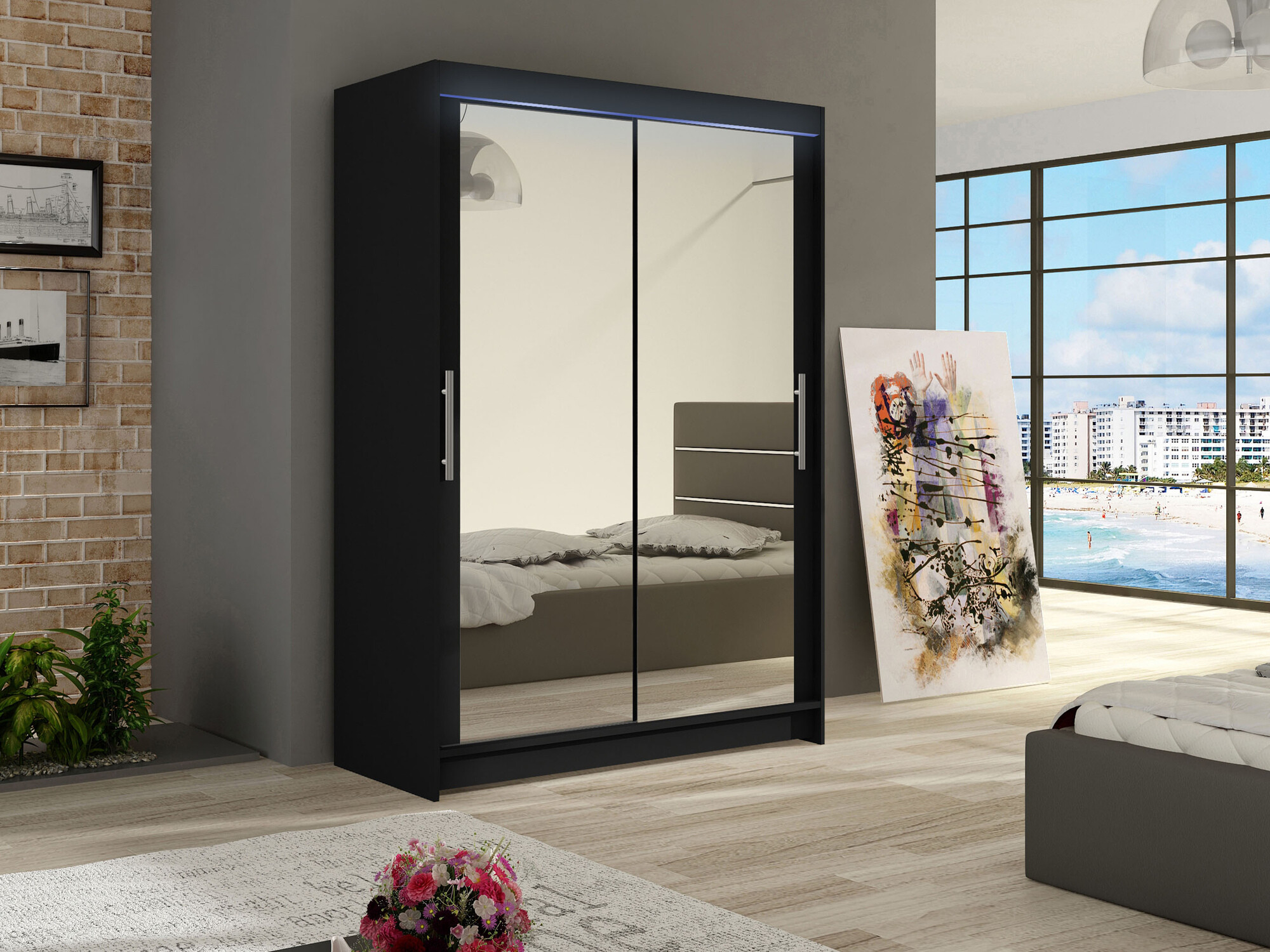 Riidekapp Closico Pacron VII (Must)