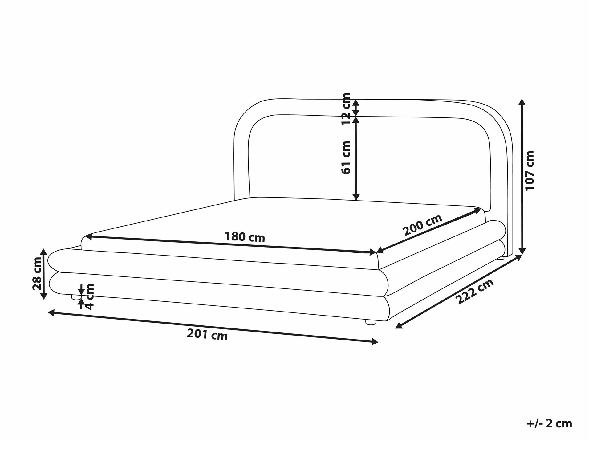 Voodi Berwyn 2564 (Tumeroheline)