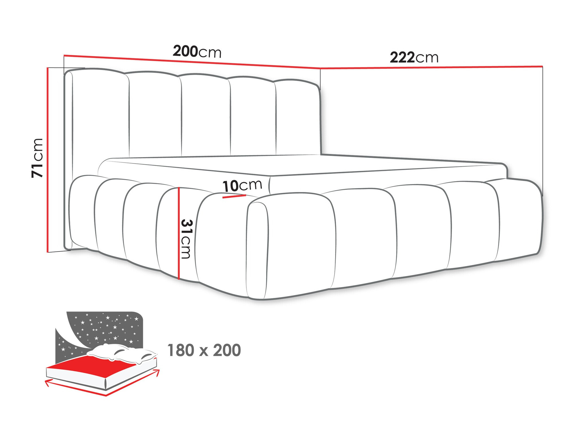 Voodi TrendyNest 113 (Abriamo 09)