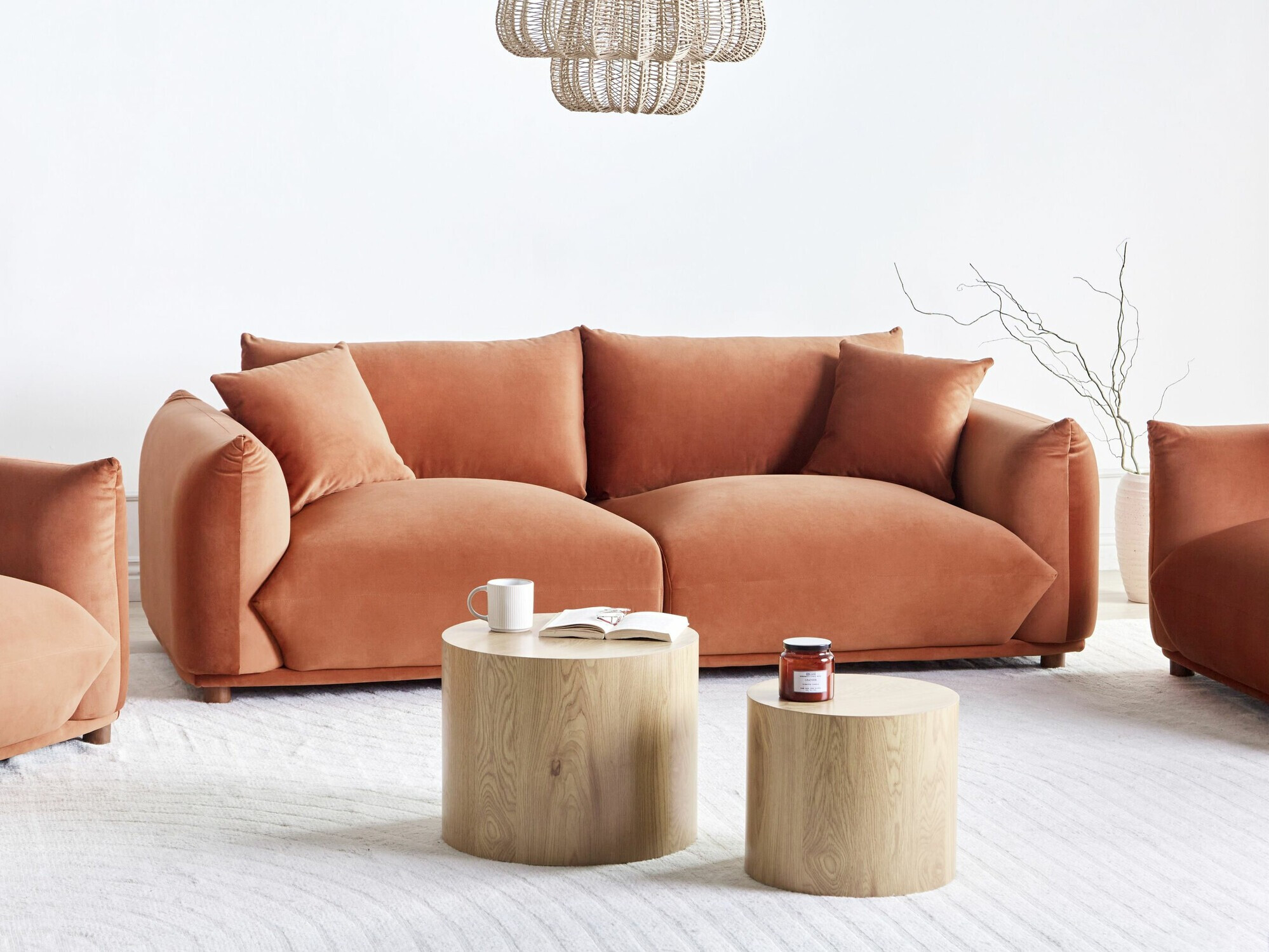 Diivan Berwyn 1360 (Oranž)