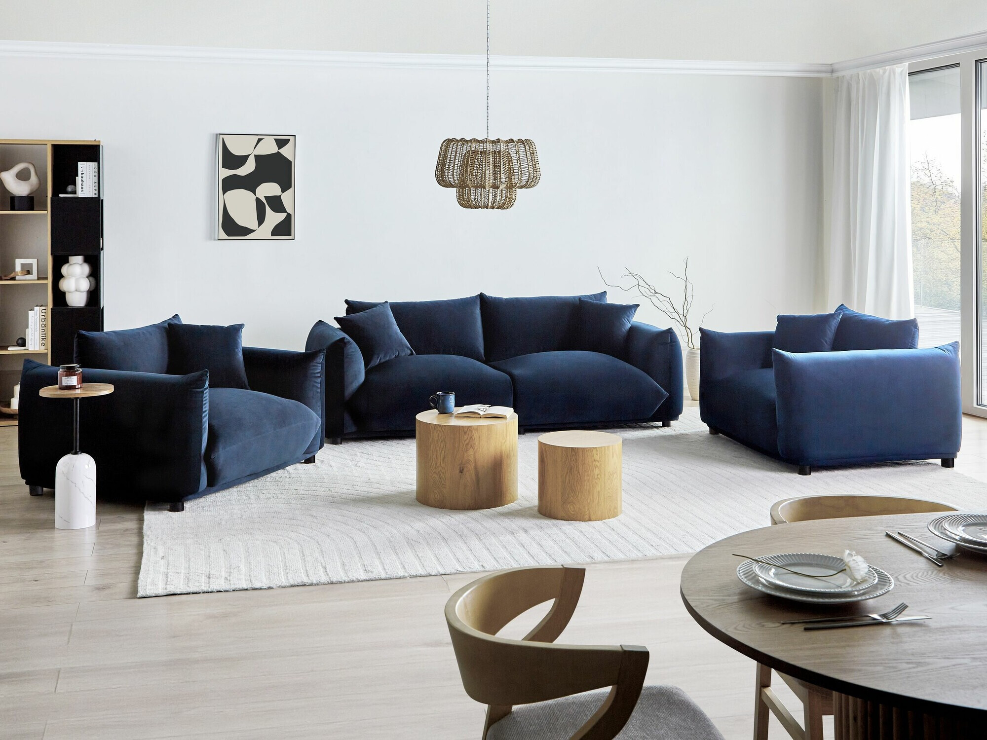 Diivan Berwyn 1360 (Tumesinine)