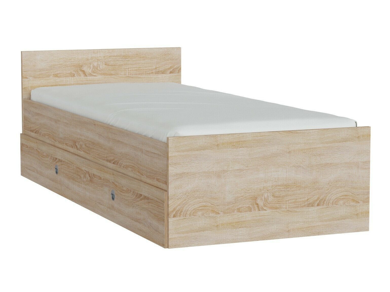 Voodi Novsore 126 (Sonoma tamm)