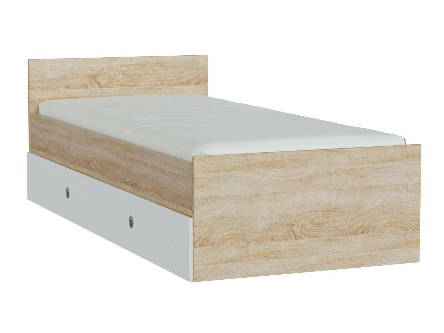 Voodi Novsore 126 (Sonoma tamm)