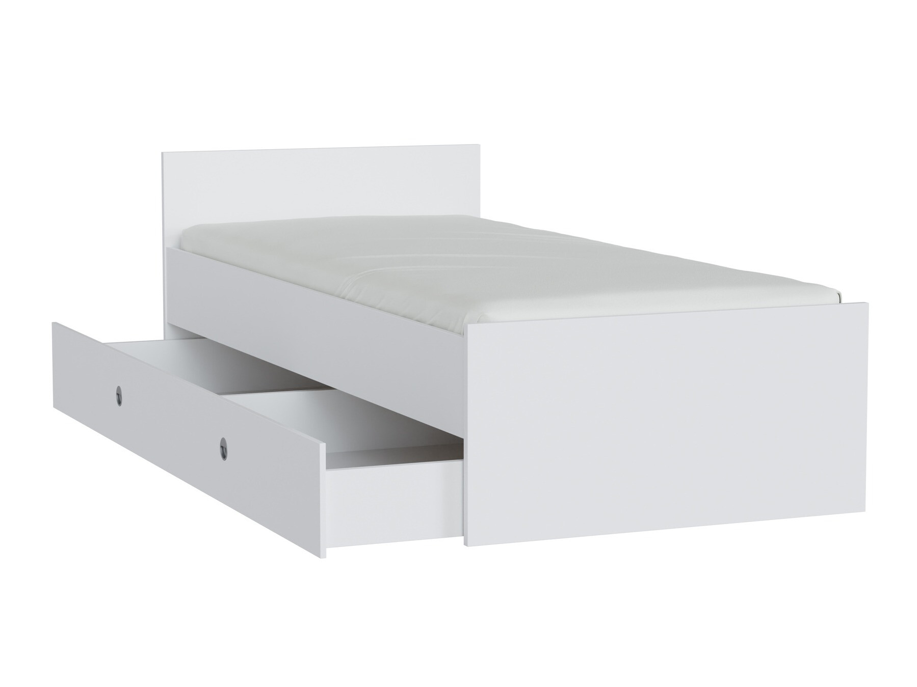 Voodi Novsore 126 (Valge)