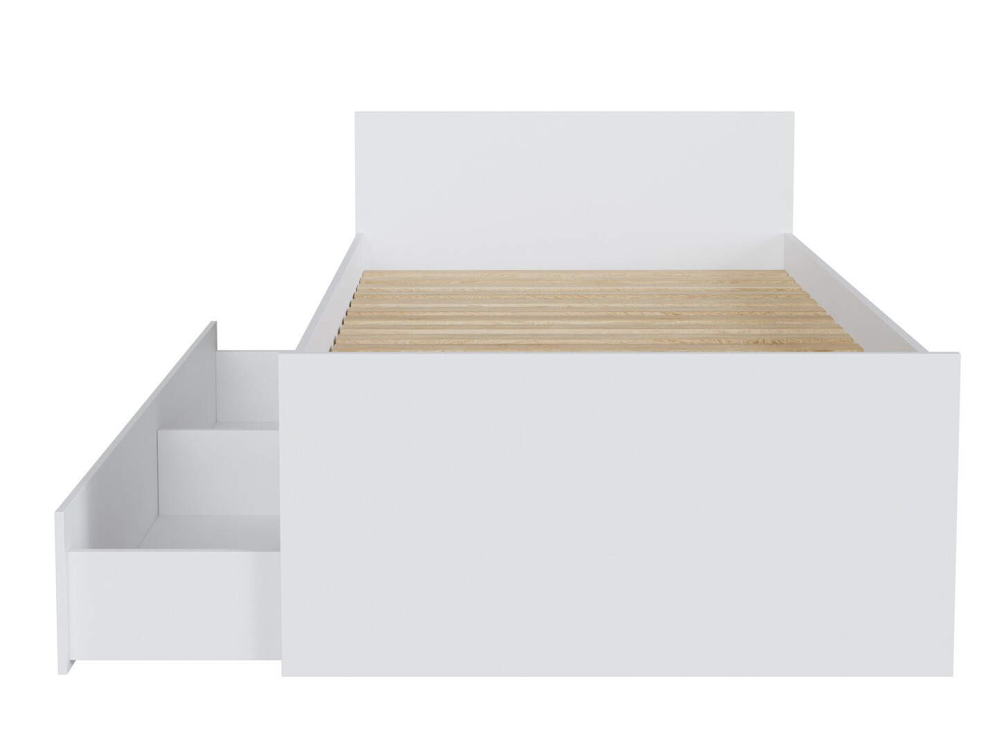 Voodi Novsore 126 (Valge)